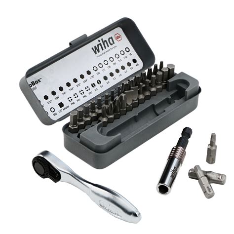 wiha steel box set|Wiha 74984 Standard Bit GoBox Set 32 Piece .